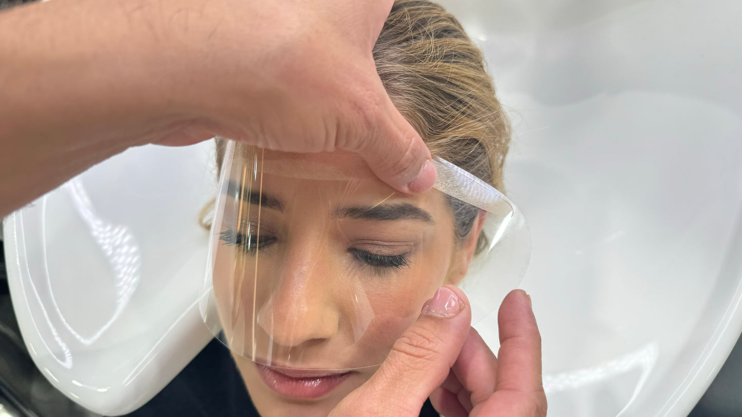 THE DISPOSABLE FACE SHIELD - PROTECTOR FACIAL
