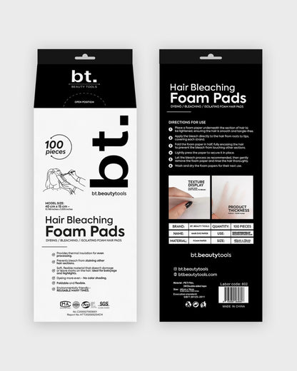 HAIR BLEACHING FOAM PADS - ALMOHADILLAS PARA DECOLORAR DE SPIROFOAM